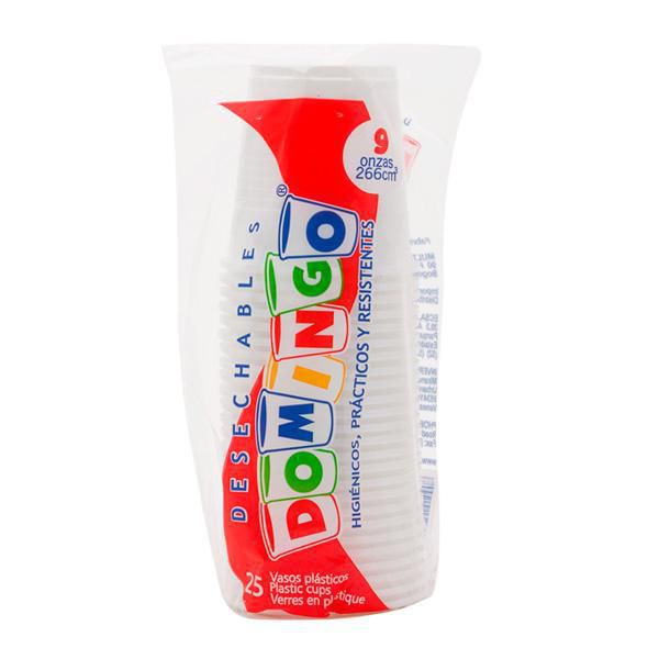 Vasos desechables DOMINGO 9 onzas img #1