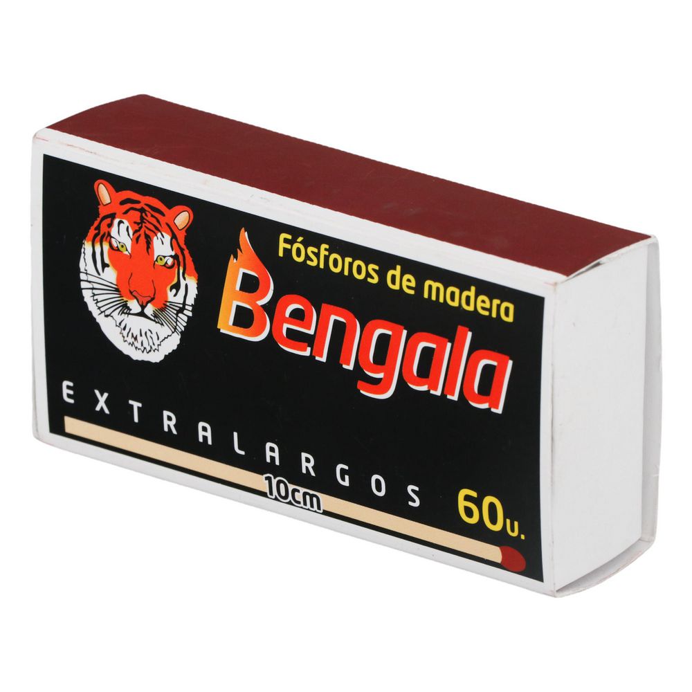 Fósforos BENGALA madera extra largos img #2