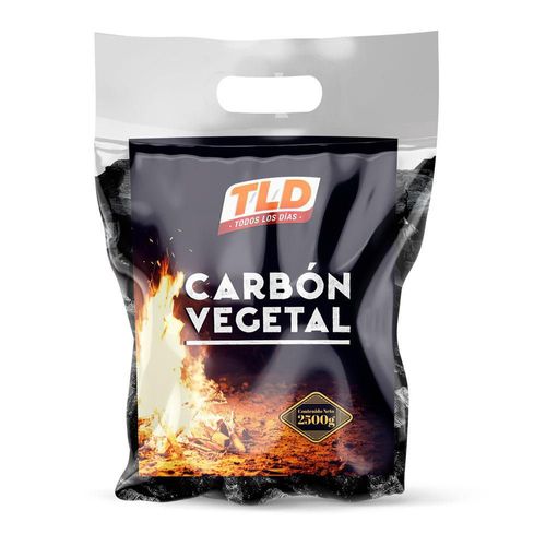 Carbón vegetal T/L/D TODOS LOS DIAS en bolsa