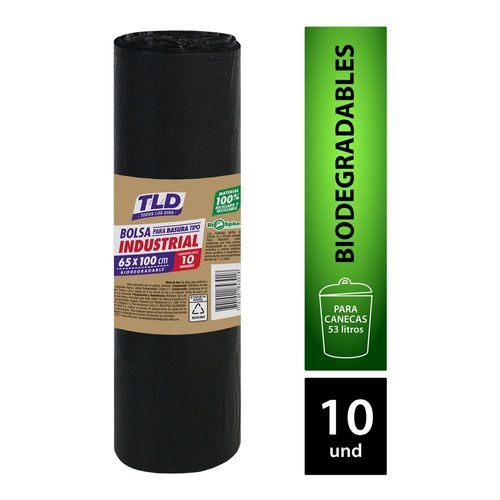 Bolsa para basura T/L/D TODOS LOS DIAS industrial 65x100 cm