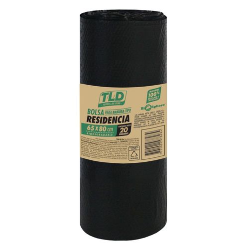 Bolsa para basura T/L/D TODOS LOS DIAS tipo residencial 65x80 cm