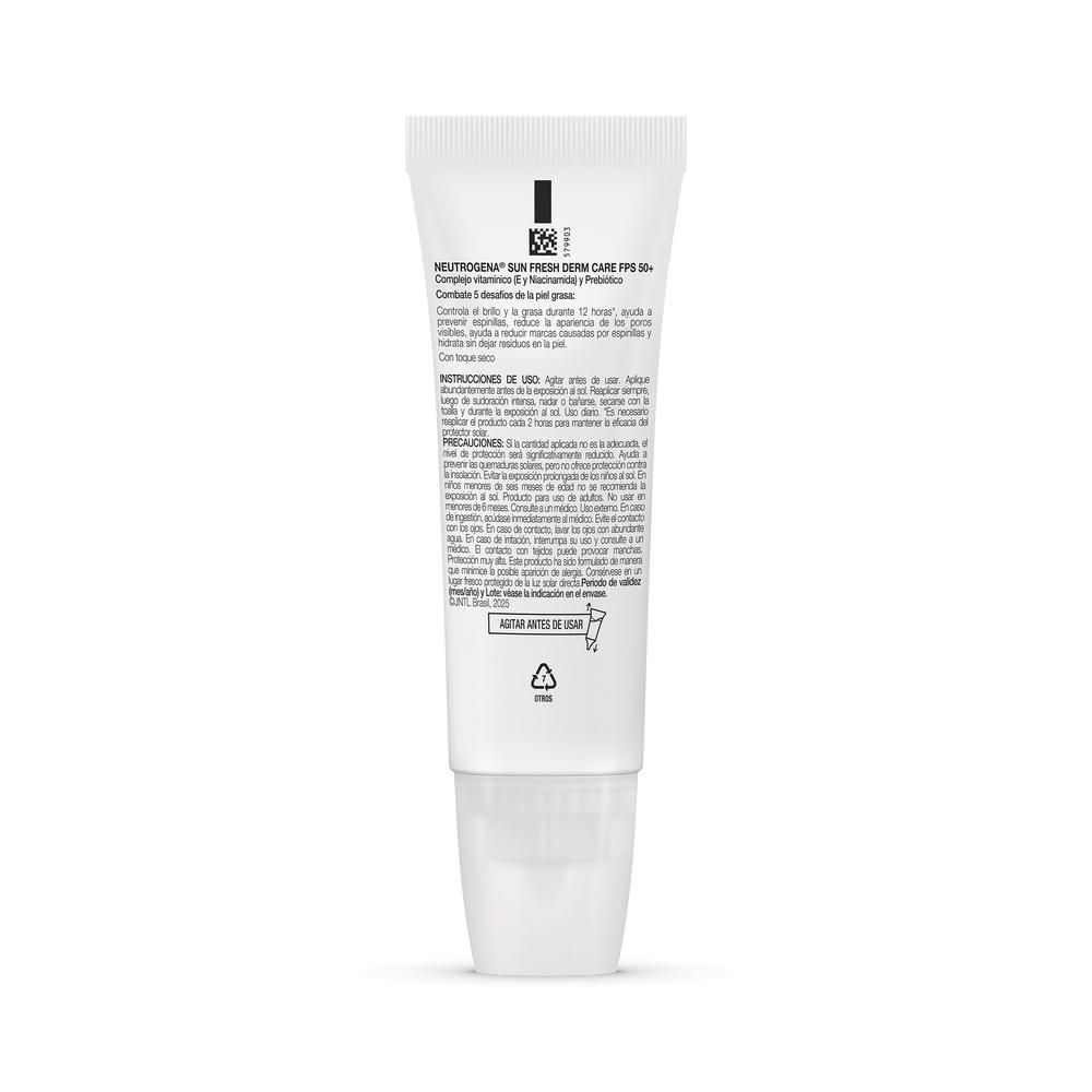 Protector solar NEUTROGENA sun fresh oil color 2.0 fps 50+ (40  ml) img #8