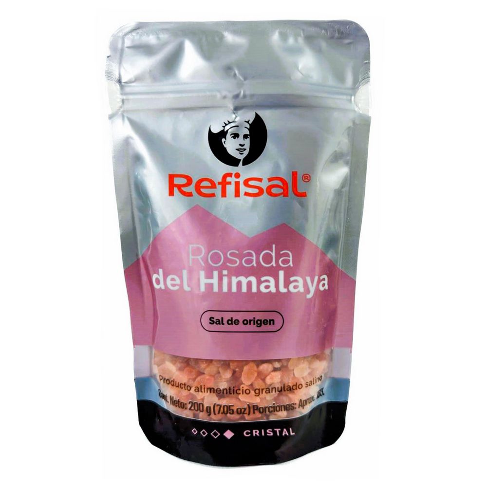 Sal REFISAL rosada himalaya granulado (200  gr) img #1