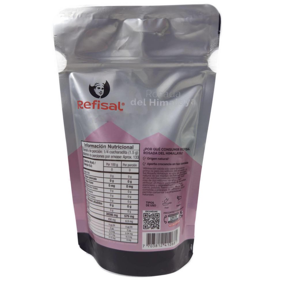 Sal REFISAL rosada himalaya granulado (200  gr) img #2