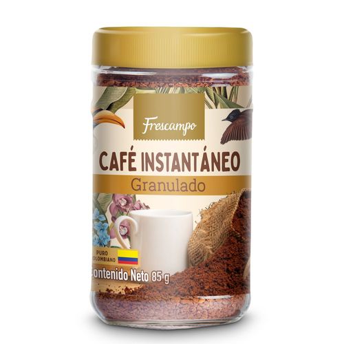 Café FRESCAMPO instantáneo granulado (85  gr)