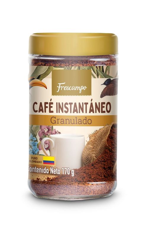 Café FRESCAMPO instantáneo granulado (170  gr)