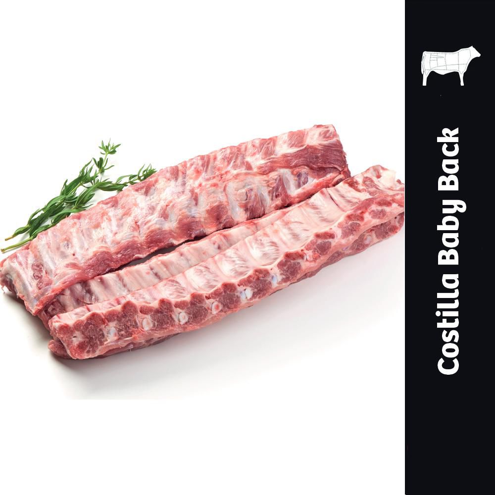 Costilla de cerdo  baby back img #1