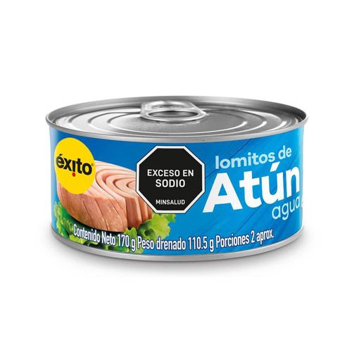 Atún EXITO MARCA PROPIA lomitos en agua (110.5  gr)