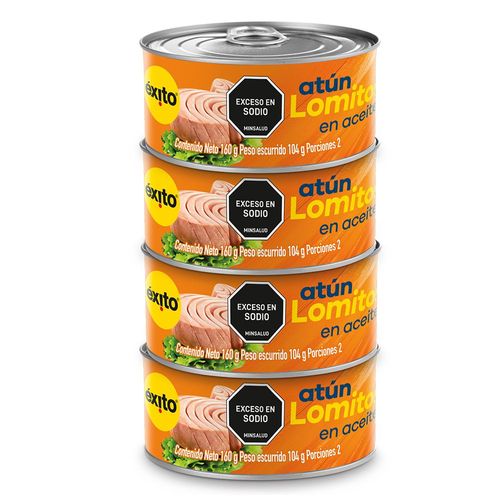 Atún EXITO MARCA PROPIA en aceite (416  gr)