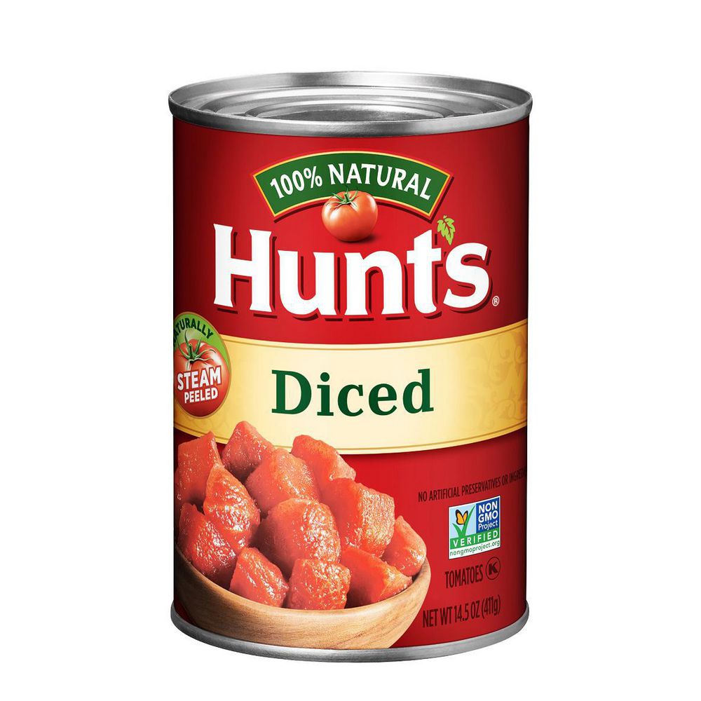 Tomate HUNTS picados cubos enlatados (275  gr) img #1