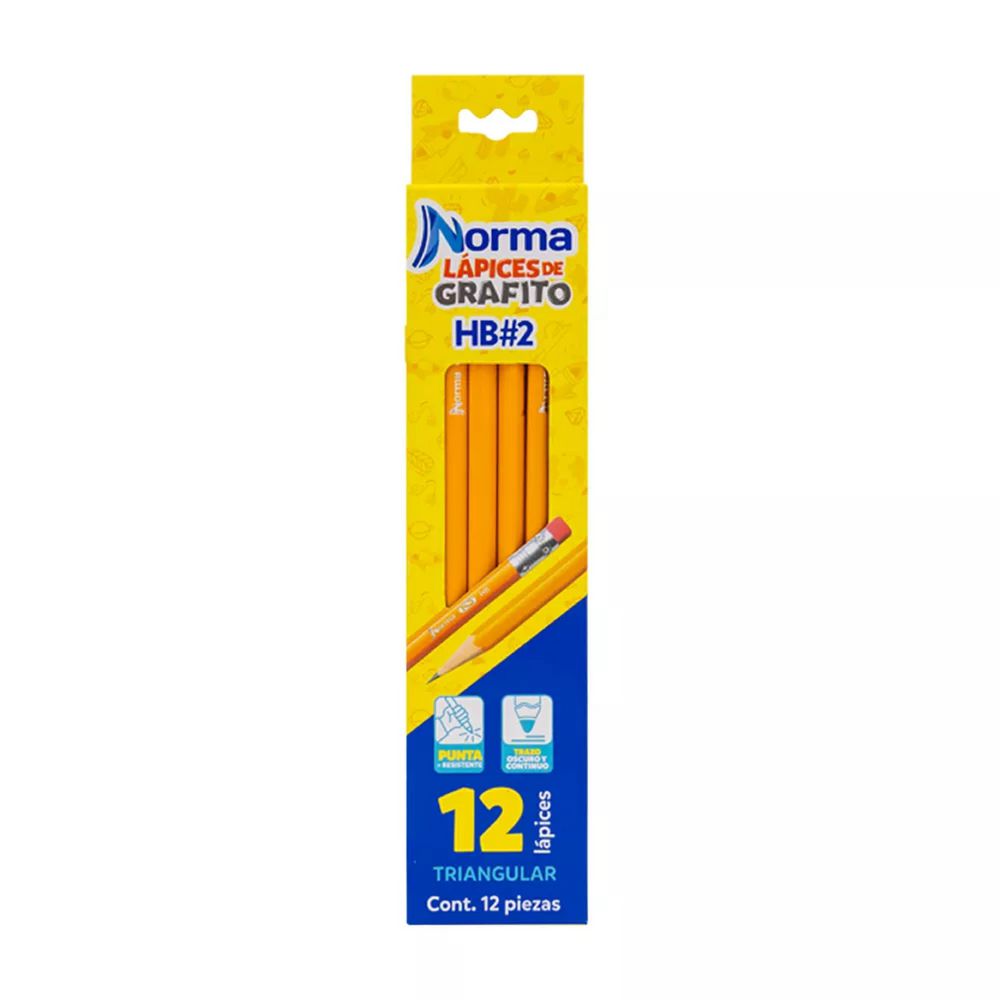Lapiz Triangular X12 NORMA img #1
