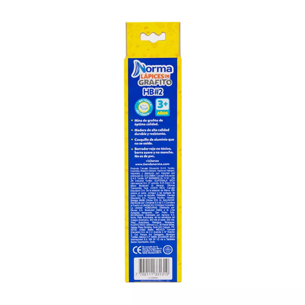 Lapiz Triangular X12 NORMA img #3