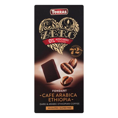 Chocolates TORRAS zero con café (100  gr)