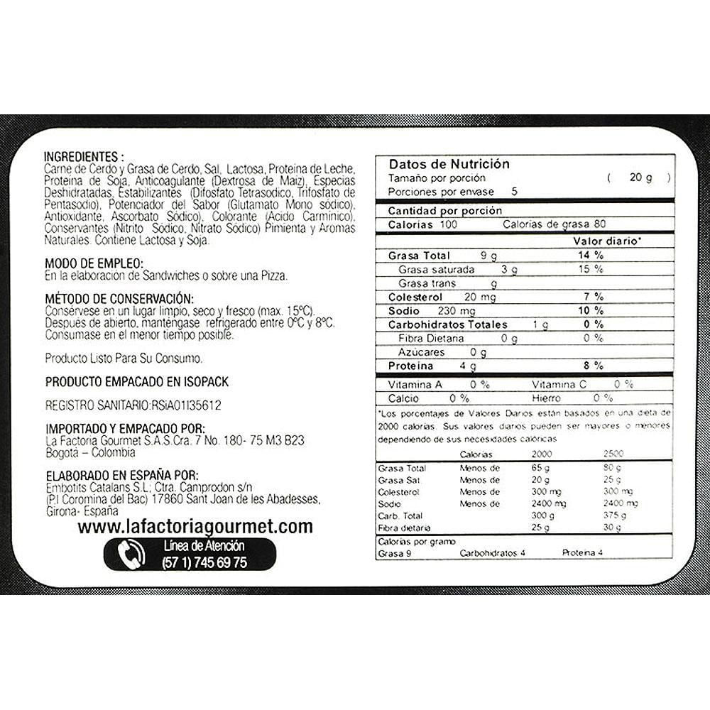 Salami LA FACTORIA GOURMET img #3