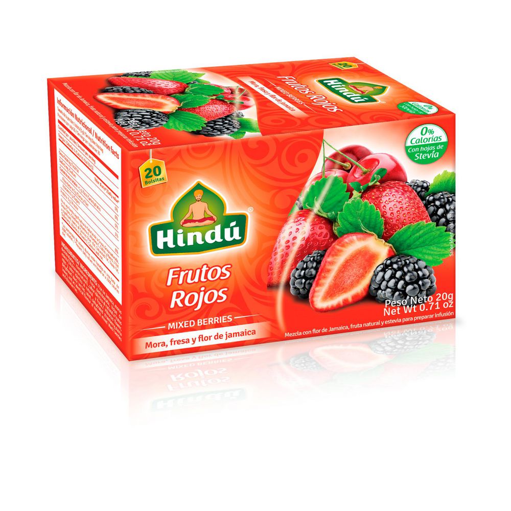 Infusión HINDU frutos rojos (20  gr) img #1