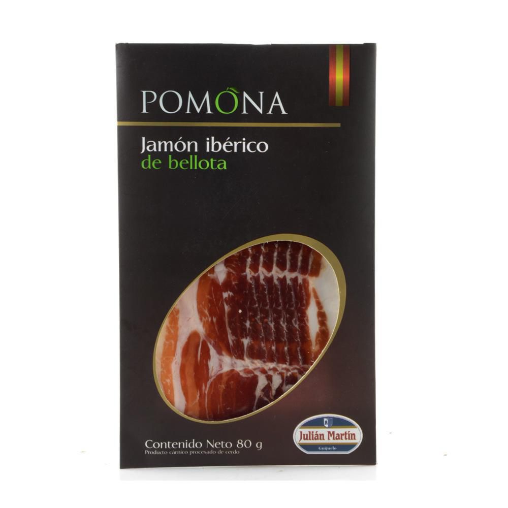 Jamón serrano Pomona ibérico de bellota (80  gr) img #1