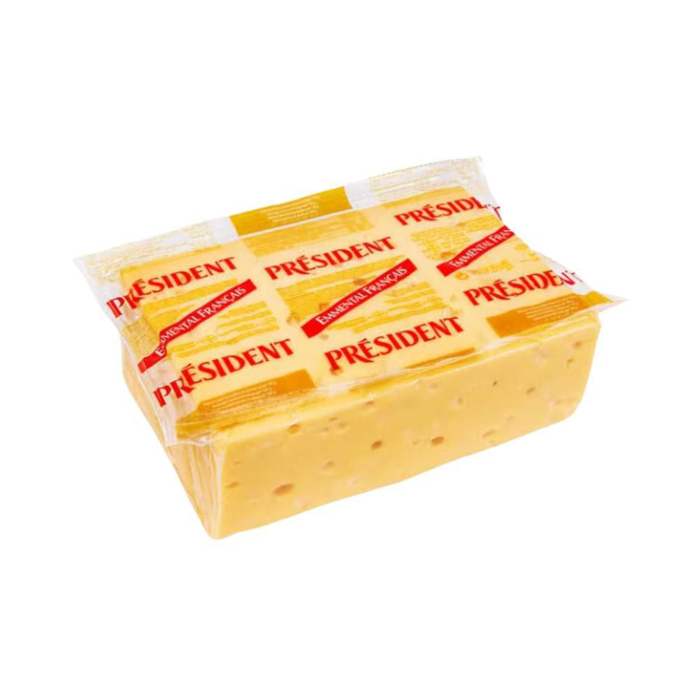 Queso PRESIDENT emmental porcionado en tienda img #1
