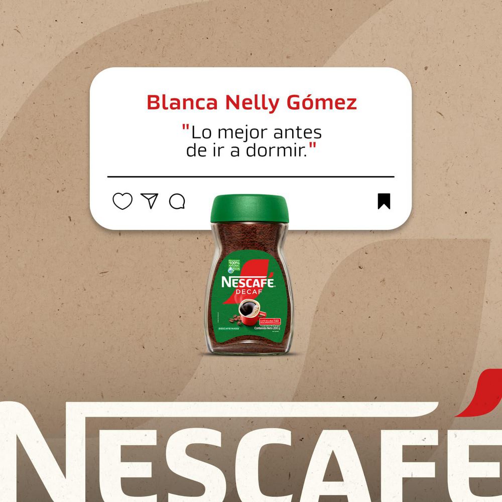 Café NESCAFE descafeinado instantáneo (100  gr) img #7