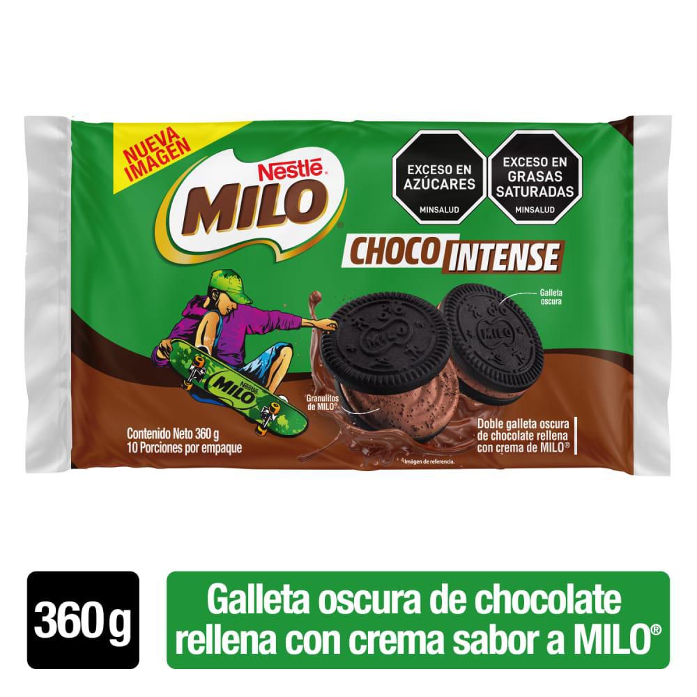 Galletas MILO choco intense x 10 paquetes (360  gr) img #1