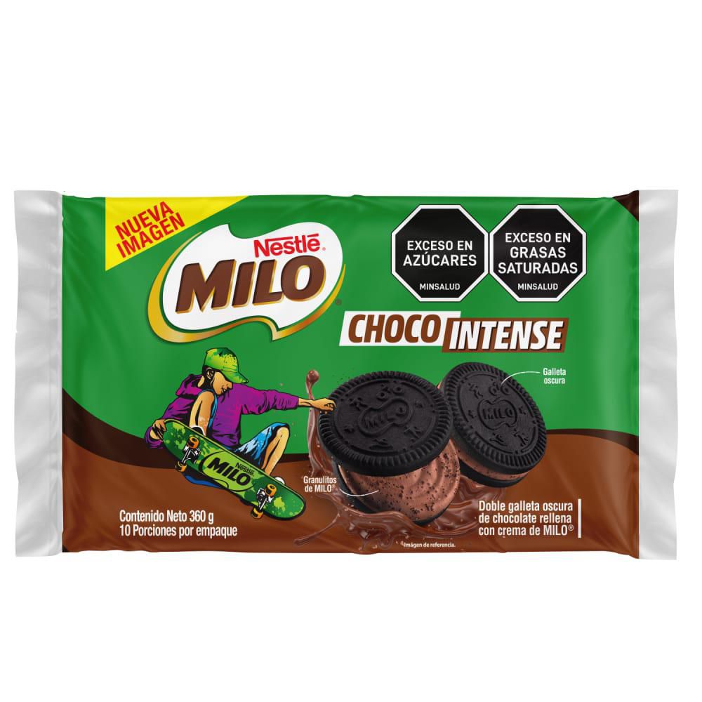 Galletas MILO choco intense x 10 paquetes (360  gr) img #2