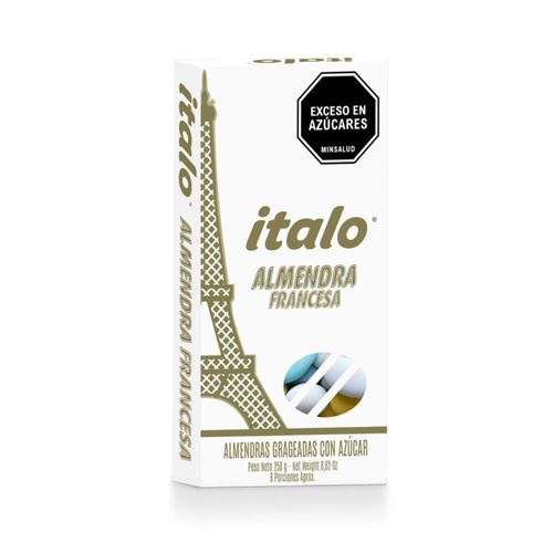 ALMENDRA FRANCESA ESTUCHE ITALO 250  gr