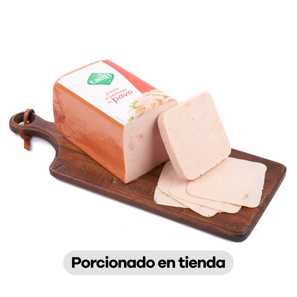 Jamón de pavo TAEQ porcionado en tienda img #1