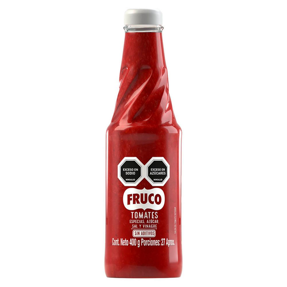 Salsa de tomate FRUCO botella (400  gr) img #2