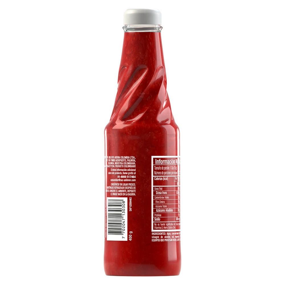 Salsa de tomate FRUCO botella (400  gr) img #3