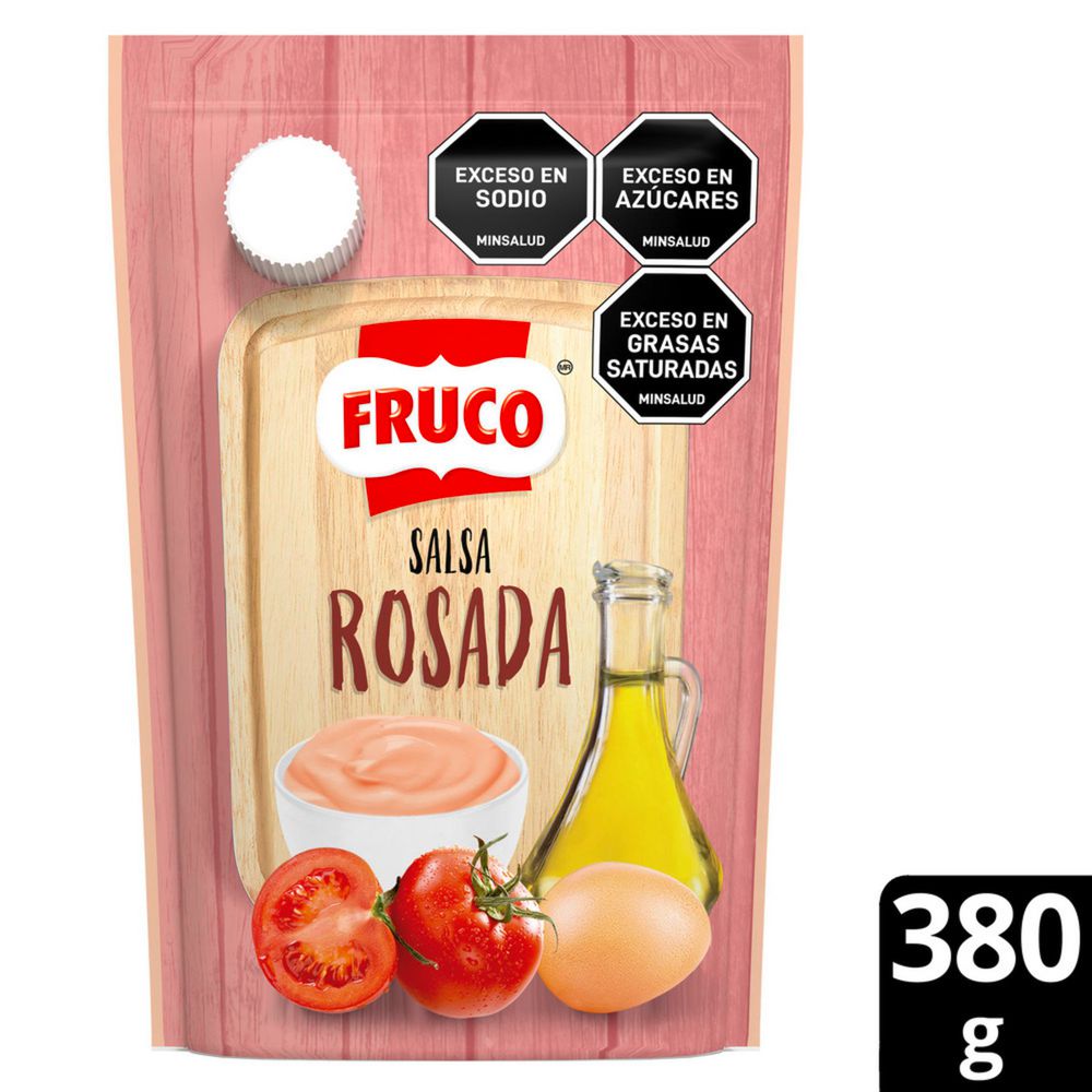 Salsa rosada FRUCO doy pack (380  gr) img #1