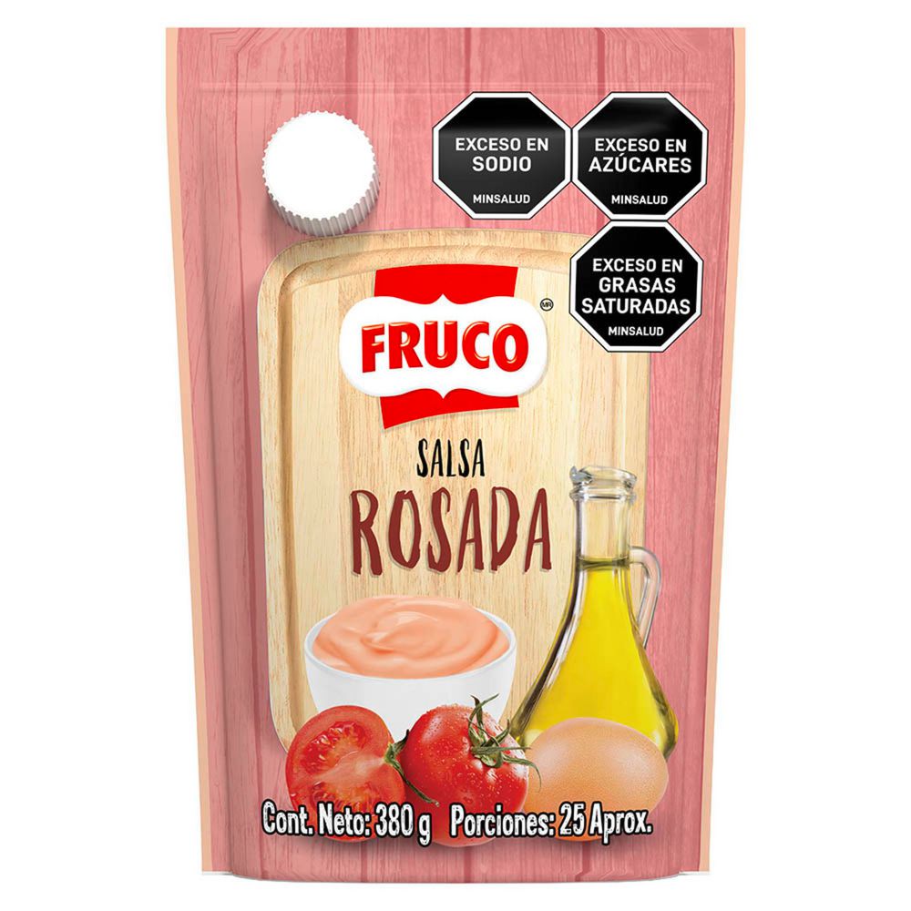 Salsa rosada FRUCO doy pack (380  gr) img #2