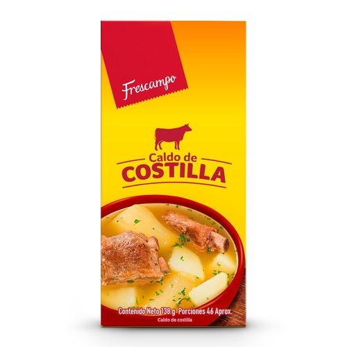 Caldo de costilla FRESCAMPO 12 cubos (138  gr)