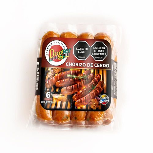 Chorizo DOGGER de cerdo especial (300  gr)