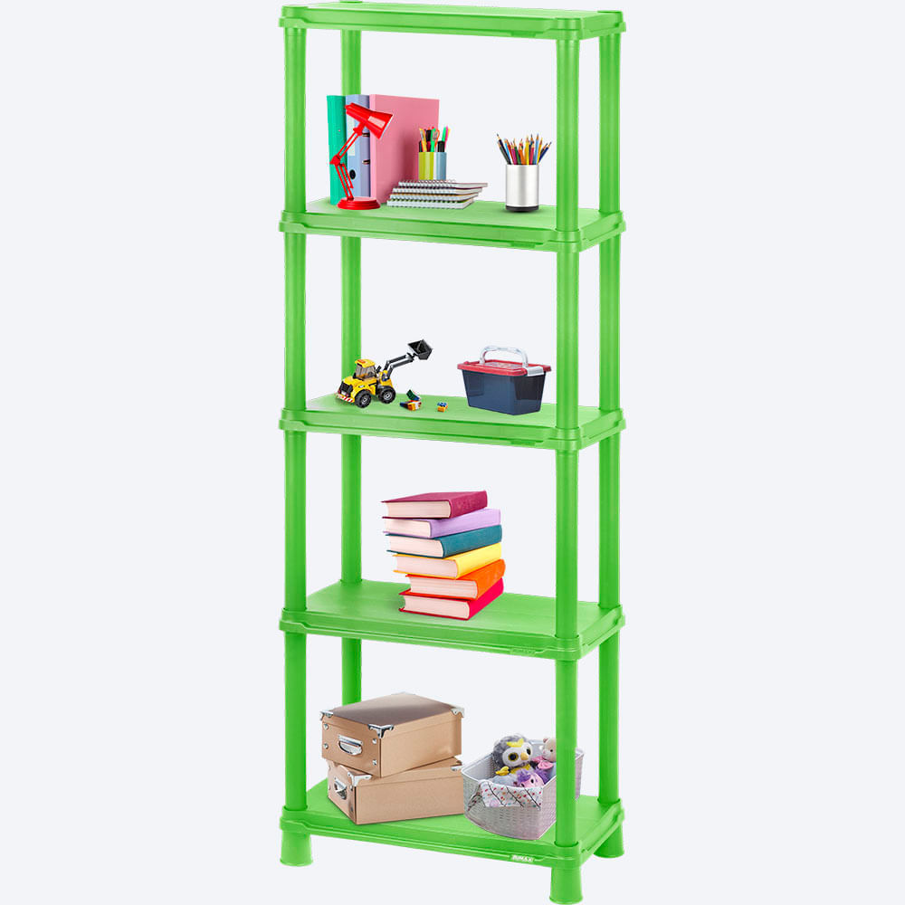 Combo Infantil (Armario + Estante Infantil de 5 Niveles 12") img #3