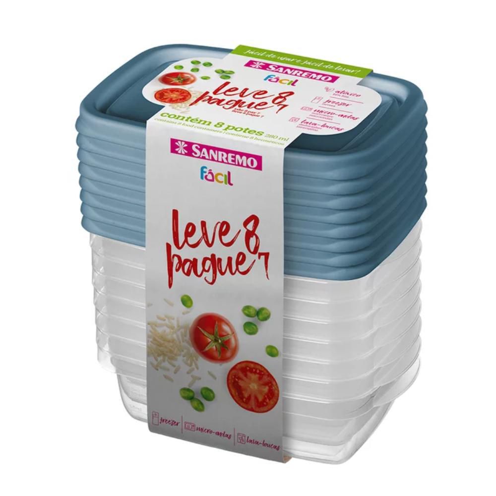 Set Recipientes Pague 7 Lleve8 SAN REMO SR160/7 img #1
