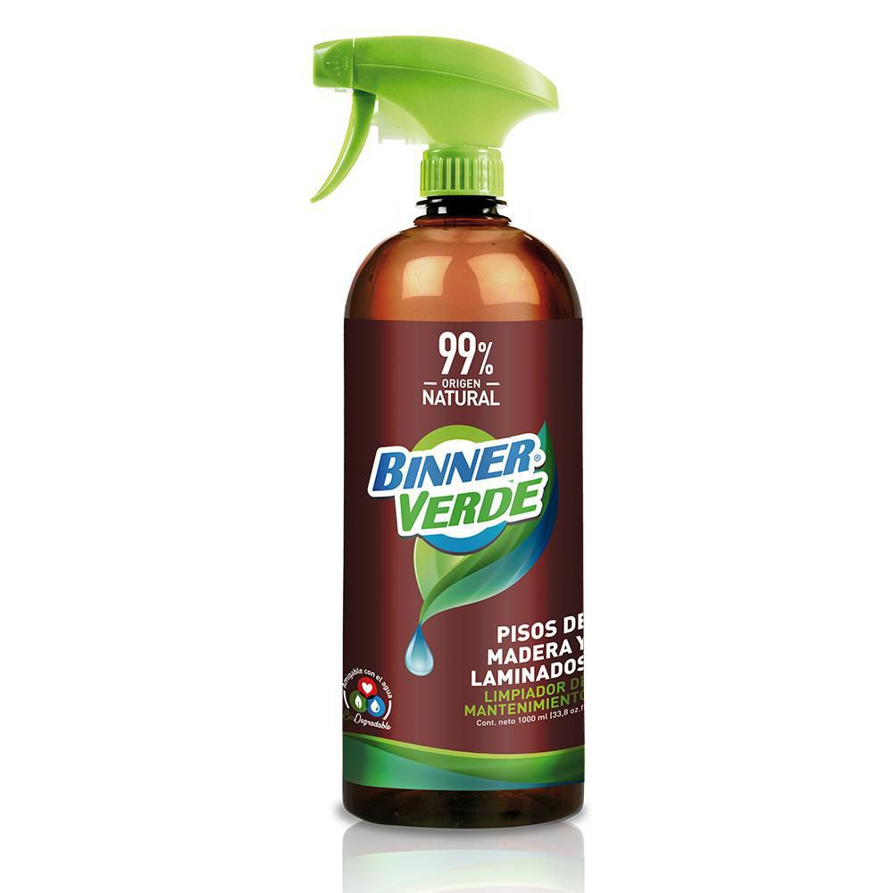 Limpiador BINNER pisos de madera y laminados (1000  ml) img #1