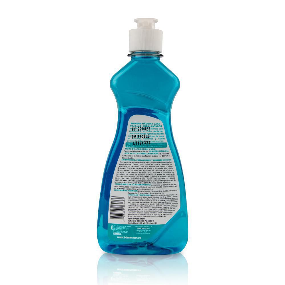 Lavaloza BINNER abrillantador (330  ml) img #2