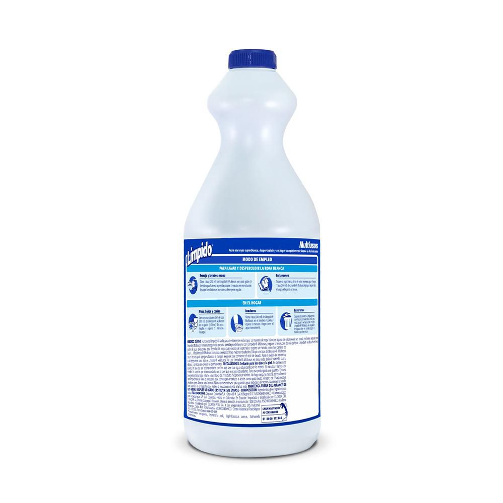 Blanqueador CLOROX multiusos original (930  ml) img #3