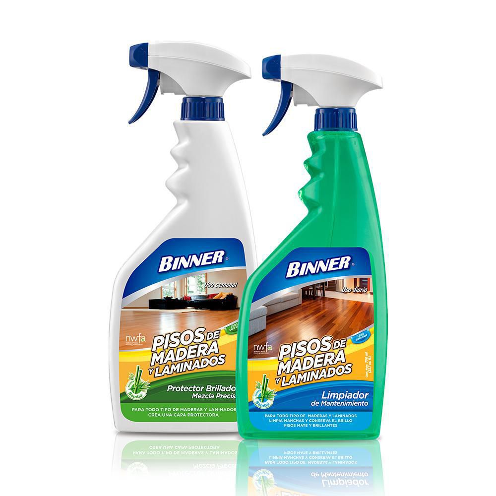 Limpiador BINNER brillador pisos madera (700  ml) img #1