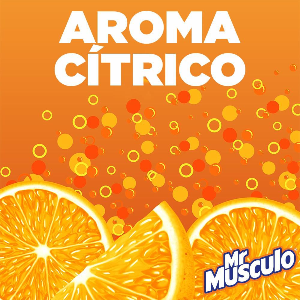 Quitagrasa MR MUSCULO líquido naranja gatillo (500  ml) img #5