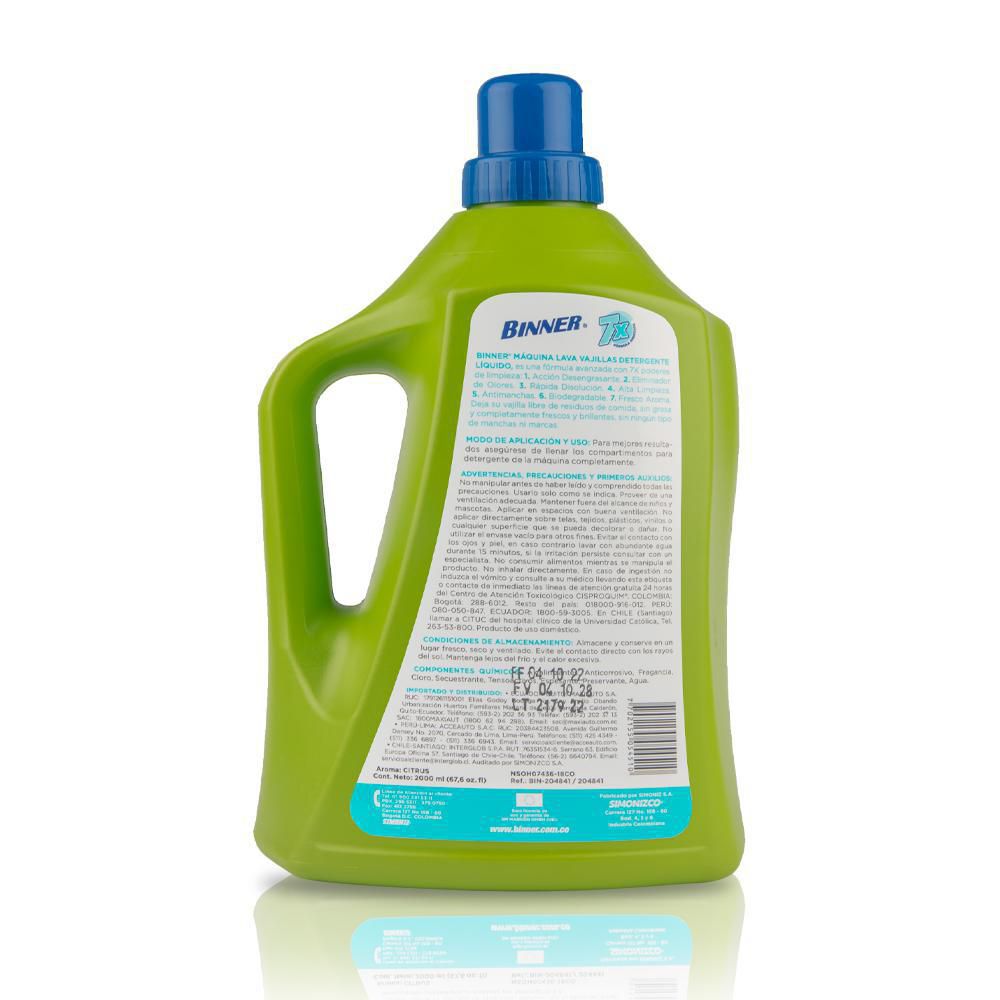 Lavaloza BINNER detergente líquido (2000  ml) img #4