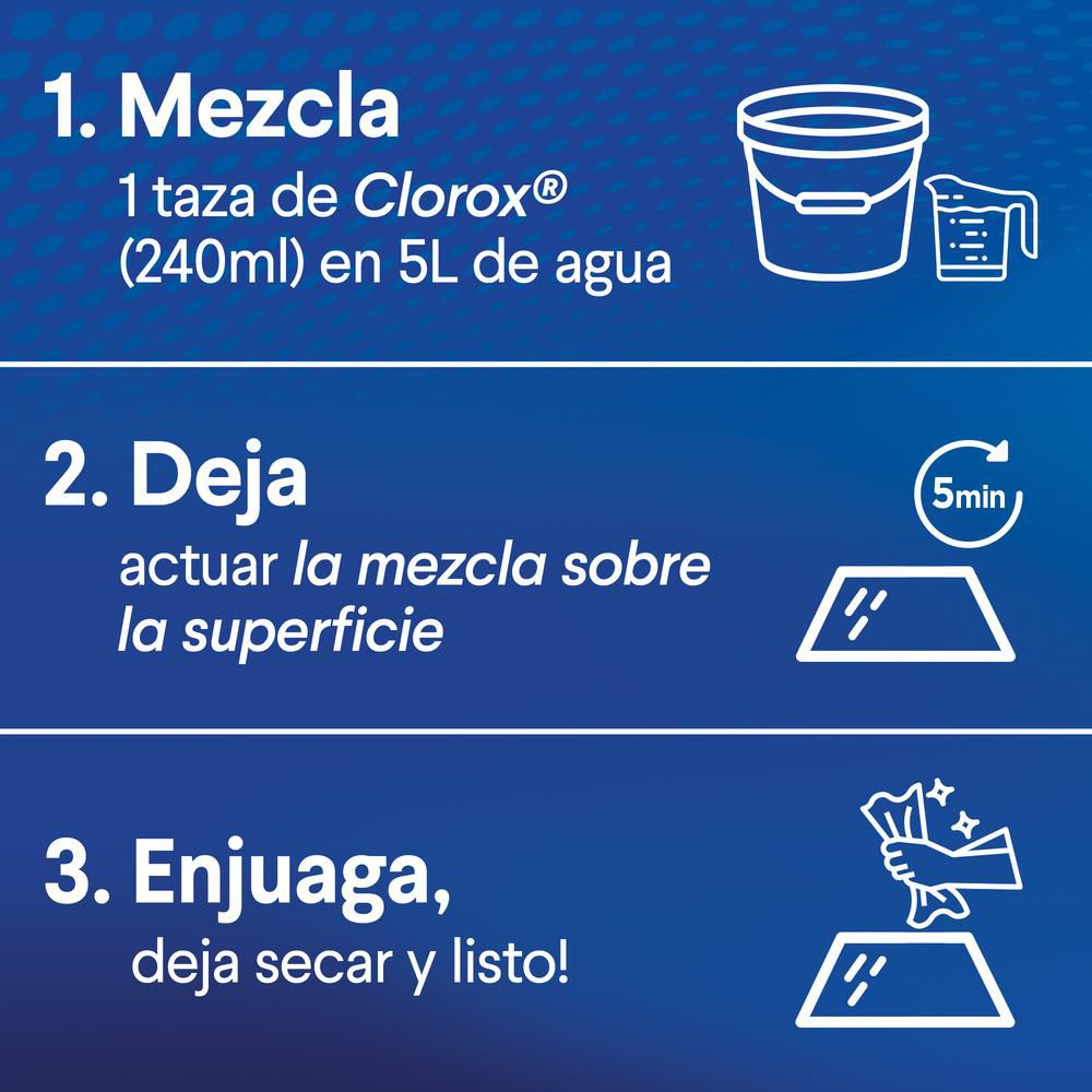 Blanqueador CLOROX anti splash (3800  ml) img #6