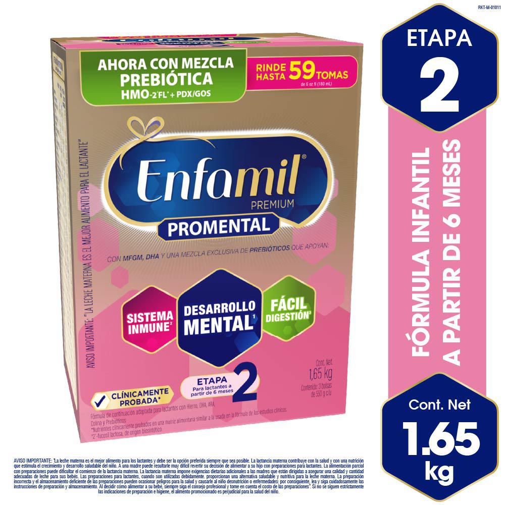 Fórmula infantil ENFAMIL fórmula infantil etapa 2 6+ (1650  gr) img #1