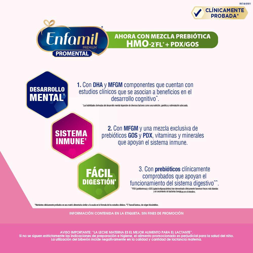 Fórmula infantil ENFAMIL fórmula infantil etapa 2 6+ (1650  gr) img #5