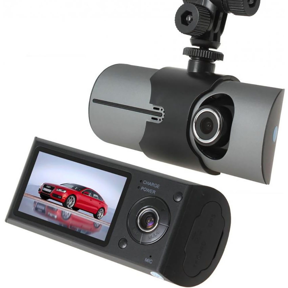 Dual lens car dvr