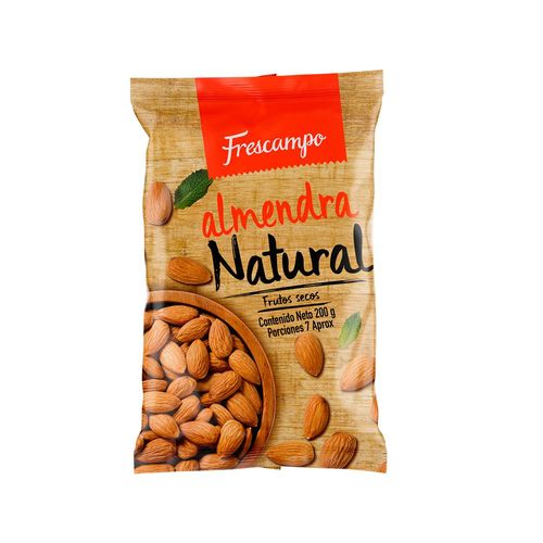 Almendra Natural FRESCAMPO 200  gr