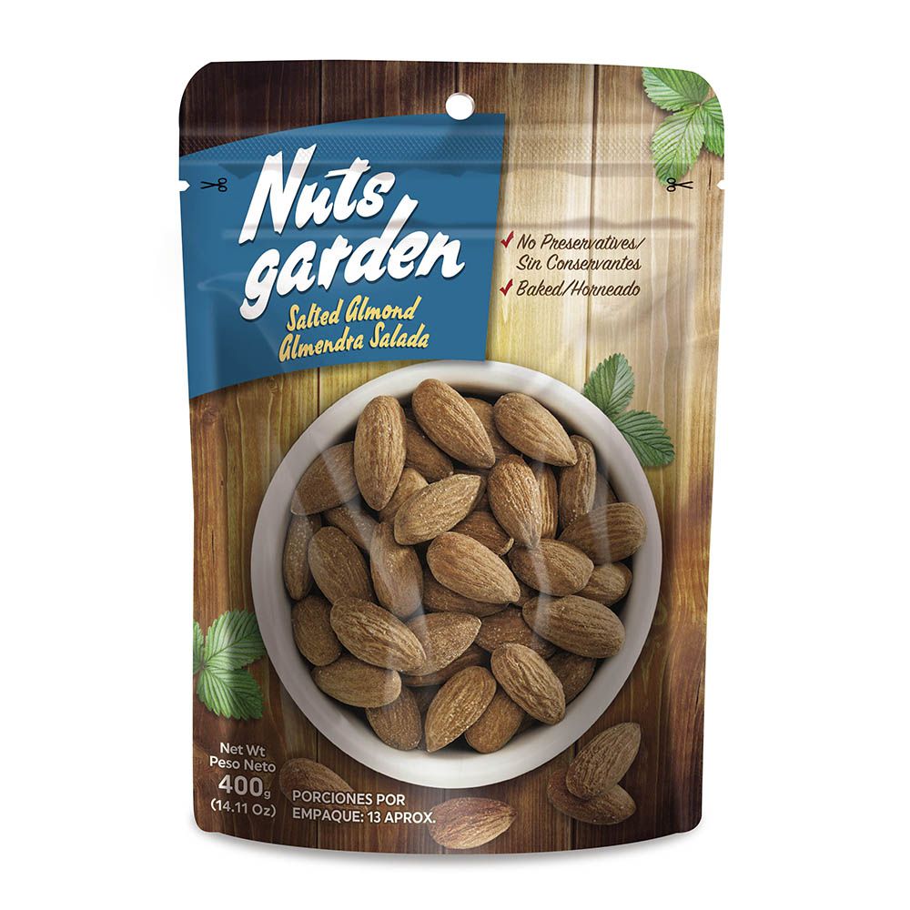 Almendras NUTS GARDEN saladas (400  gr) img #1