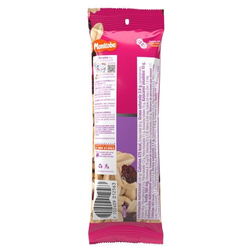 Frutos secos MANITOBA maní arándanos (50  gr)