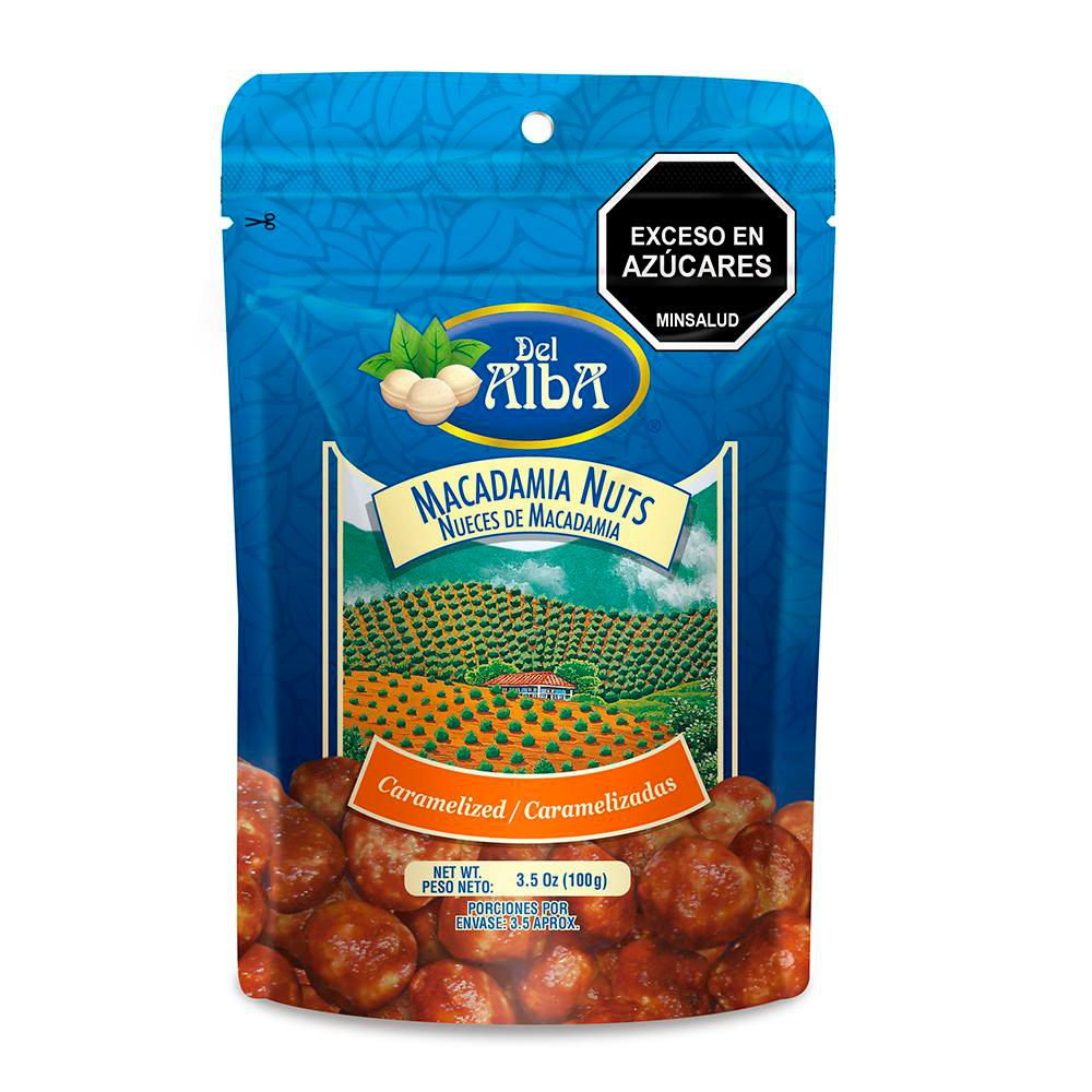 Macadamia DEL ALBA caramelizada (100  gr) img #1
