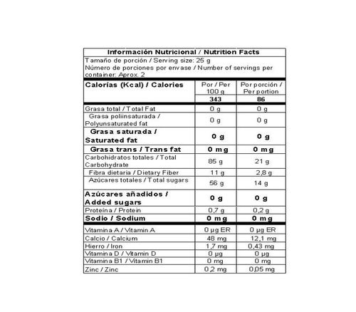 Mango DLARA deshidratado (50  gr)