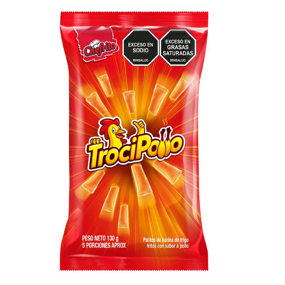 Trocipollo CHEFRITO palitos de harina de trigo fritos (130  gr) img #1